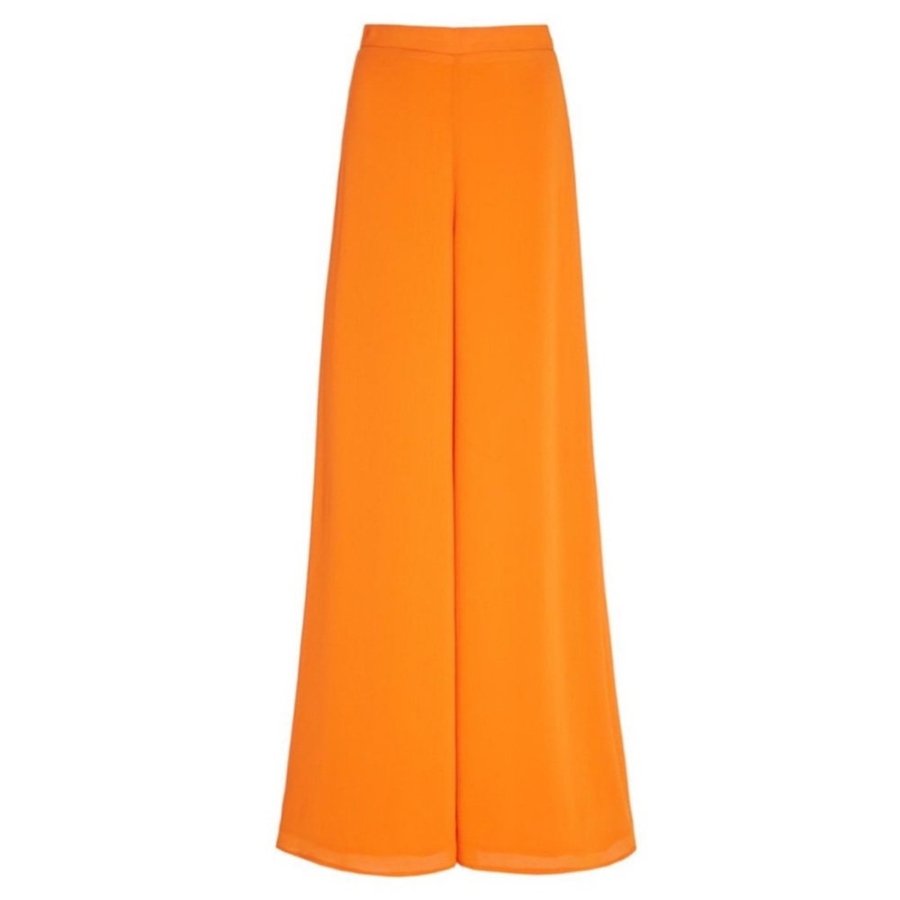 STAUD Tropics Wide Leg Pant in Monarch Orange Size 6